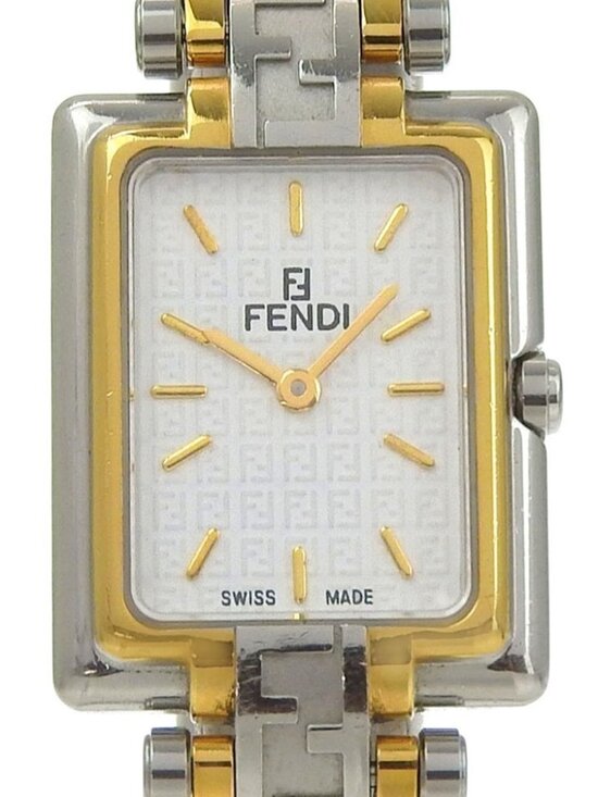 FENDI Zucca Watches 720L WhiteDial Stainless Steel Quartz Analog display Women main image 8